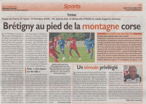 Coupure de presse Coupe de France