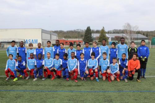 U12 Région en amical à Montereau