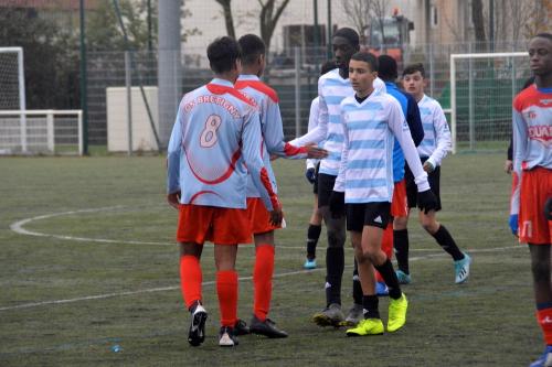 U15 Régionaux contre Racing