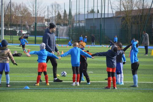 Entraînement école de foot 20/01/2021